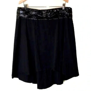 Tripp NYC Double Belted High Low Hem Skirt Size XXL